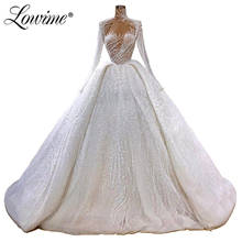 Princess White Evening Dresses 2020 New Dubai Design Beaded Kaftans Robe De Soiree Formal Dress Party Gown Vestido De Festa 2024 - buy cheap