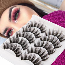 5 Pairs 3D Mink Hair False Eyelashes Natural/ Thick Long Eye Lashes Wispy Fluffy Eye Lash Extension Makeup Beauty Cosmetic Tools 2024 - buy cheap