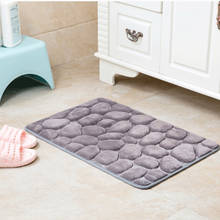 Novo banheiro tapetes de flanela conjunto kit tapete de espuma de memória padrão de toalete banho antiderrapante chão tapete colchão casa acessório 2024 - compre barato