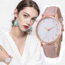 Женские часы лучший бренд класса люкс романтические наручные часы из розового золота кожаные женские часы reloj mujer relogio feminino reloj mujer 2024 - купить недорого