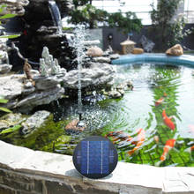 Decdeal 9V 1.5W Solar Panel Solar Powered Fountain Submersible Brushless Water Pump Kit for Bird Bath Pond Pull Garden 2024 - buy cheap