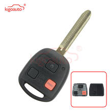 Kigoauto Remote key 3 button TOY43 315mhz with 4C chip For Toyota Land Cruiser HYQ1512V 1998 1999 2000 2001 2002 Car key 2024 - buy cheap