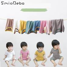 Korean Short Sleeve Suit Modal Thin Air Conditioning Clothes High Waist Baby Sleeping Summer Shirts + Pants Two Pieces Sets Kids 2024 - buy cheap