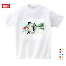 Anime capitão tsubasa t camisa crianças lazer manga curta t camisa menino futebol movimento t-shirts para meninos meninas roupas 3t-9t 2024 - compre barato