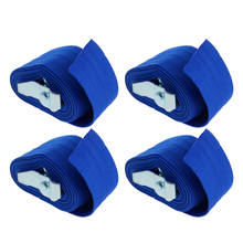 MroMax-correas de amarre para botones, tamaño 50mm, polipropileno, 5CM de ancho × 0,8 m de largo/5CM de ancho × 1,5 m de largo/5CM de ancho × 2,5 m de largo, color azul, 1/2/4 unidades 2024 - compra barato