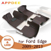 APPDEE Car floor mats for Ford Edge 2009 2010 2011 2012 2013 Custom auto foot Pads automobile carpet cover 2024 - buy cheap