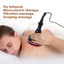 Electric Gua Sha Massage Comb Anti Cellulite Brush Microcurrent Scrape Therapy Infrared Body Detoxification Fat Burner Slimming 2024 - buy cheap
