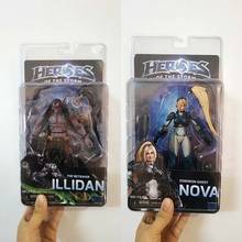 15 см NECA "Heroes Of The Storm" Сильвана Nova Тираэль артасов иллидана фигурку модель игрушки куклы для подарка 2024 - купить недорого