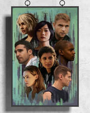 H288 Sense8 Link inducción acción de ciencia ficción USA TV Show pegatina de pared póster de seda arte decoración del hogar regalo de Navidad 2024 - compra barato