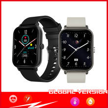 Reloj inteligente para hombre, dispositivo resistente al agua, con llamadas y música, Monitor de ritmo cardíaco y presión arterial y temperatura, compatible con iphone y xiaomi 2024 - compra barato