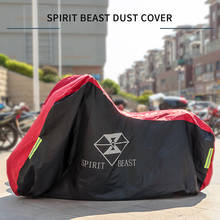 Spirit Beast Universal Motorcycle Electric-bick Waterproof Car Cover Windproof Dustproof Sunscreen Rainproof Enlarged Car Cover 2024 - buy cheap