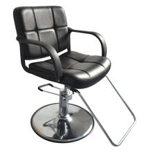 Silla de barbero negra para mujer, sillón de salón de belleza, Vintage, 8837 2024 - compra barato