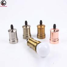 Soquete para lâmpada e27 vintage, soquete e27 para lâmpada base de lâmpada soquete e27