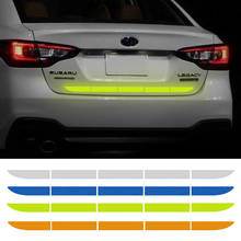 Calcomanía reflectante de automóvil Universal, accesorios para Exterior, cinta adhesiva de advertencia para reflejos, protege el cuerpo del coche 2024 - compra barato