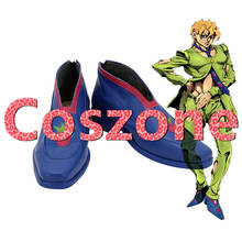 JoJo's Bizarre Adventure Golden Wind Pannacotta Fugo Cosplay Shoes Boots Halloween Party Cosplay Costume Accessory 2024 - buy cheap