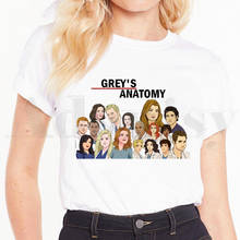 Tu és A Minha Pessoa de Gray's Anatomy Greys Anatomy VintageT Tees Harajuku de Manga Curta Blusas Femininas Camisas das Mulheres T-shirt 2024 - compre barato
