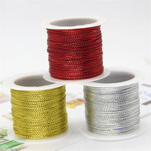 100 Meters 1 mm Rope Hollow Line Thread Cord String Strap Ribbon Rope Tag Line Bracelet Making No-slip Clothing Gift Decor 2024 - buy cheap