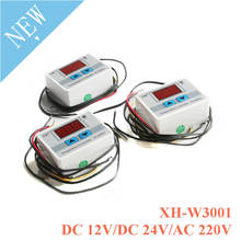 Controlador Digital LED de temperatura, módulo de Control de sonda, termostato, Sensor NTC, AC 24V DC 12V 220V XH-W3001 W3001 10A 2024 - compra barato