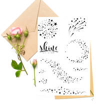 Shine Star Clear Stamps For DIY Scrapbooking Card Making Stamps Fun Decoration Supplies 2024 - buy cheap