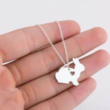 Popular rabbit necklaces women small animals hollow girl necklaces 2024 - buy cheap