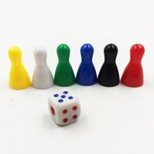 Juego de ajedrez con dados, 6 piezas, Chessman, para juego de Ludo, ajedrez volador y más 2024 - compra barato