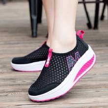 Women Shoes Mesh Summer Breathable Casual loafers Slip On Fashion Women Sneakers Flats Platform Shoes Female Tenis Zapatos Mujer 2024 - buy cheap