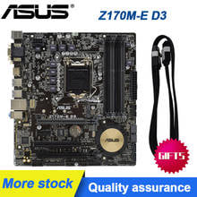 ASUS Z170M-E D3 LGA 1151Motherboard DDR3 Motherboard 1151 PCI-E 3.0 USB3.0 PCI-E 3.0 M.2 Micro-ATX  For Core i3-6300T i5-6600T 2024 - buy cheap