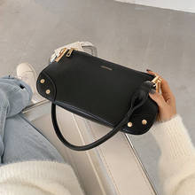 Ladies small rivet PU leather hand bag 2020 retro shoulder bag female travel handbag lady fashion hand bag 2024 - buy cheap