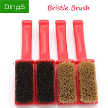 1pcs Long Handle Pig Hair Brush Leather Shoes Brush Shine Care Cleaning Polishing Dusting Portable Home Cleaner Brush Tools 2024 - buy cheap
