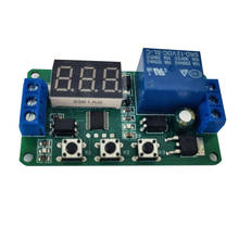 12V LED Display Home Automation Digital Delay Timer Control Switch Relay Module Digital display G08 2024 - buy cheap