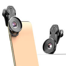 APEXEL 10X Macro videocámara lente de la cámara del teléfono móvil Super lentes Macro para iPhone xs max Samsung s10 Xiaomi 9 Redmi Note 7 pro 2024 - compra barato