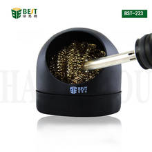 BEST Soldering iron tip clean ball Remover Wire Sponge Scrubber Steer Wire Ball 2024 - buy cheap