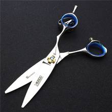 New high quality Hairdressing barbershop hair scissors 440c professional cutting barber shears thinning scissors cliper makas 2024 - buy cheap