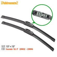 Buildreamen2 Quality Warrant ! Car 2Pcs Wiper Blades Soft Rubber SUV Window Windshield Frameless For Suzuki XL-7 XL7 2002-2006 2024 - buy cheap