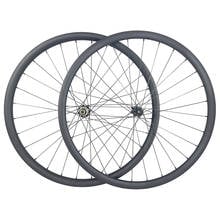 1180g 650B MTB GRAVEL clincher tubeless carbon wheels straight pull 28mm asymmetric center lock 6 bolt 12X100 15X100 12x142 XDR 2024 - buy cheap