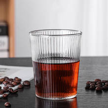 Copo de vidro murado de borosilicato, café/chá/bebidas, copo de vidro com flor de vidro ondulado, canecas de café expresso 2024 - compre barato