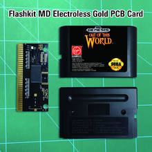 Out of this World - Flashkit MD Electroless Gold PCB Card 16 bit MD Games Cartridge For MegaDrive Genesis console 2024 - buy cheap