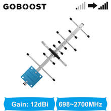 Goboost antena siganal banda completa 698-2700 mhz, 4g., antena externa para telefone celular gsm 2g, 3g e 4g. 2024 - compre barato