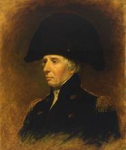 Retrato de alta calidad, pintura al óleo sobre lienzo, Almirante Johnson, 24x36 2024 - compra barato