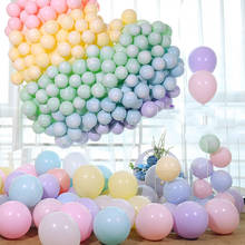 10/20/50 pçs 5 polegada macaron balão pastel mini doces balão festa de aniversário casamento decoração látex balão festival bola de hélio 2024 - compre barato