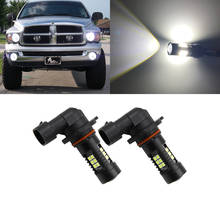 Bombillas LED antiniebla DRL para Dodge RAM, 9006, 6000, 2003, 2008, 1500, 2500, 3500, 2 uds. 2024 - compra barato