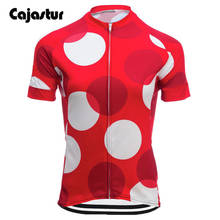 Camiseta de manga corta de ciclismo para mujer, jersey rojo para bicicleta de montaña, maillot, ropa de ciclismo, casjastur, novedad 2024 - compra barato