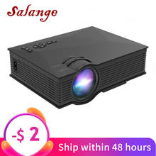 Salange Video Projector Mini UC46 800x480 1800 Lumens LED Projector Home Cinema WIFI Support Miracast/Airplay Full HD Proyector 2024 - buy cheap