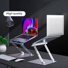 For Notebook Laptop Stand For MacBook Pro Notebook Stand Foldable Aluminium Alloy Tablet Stand Bracket Laptop Holder 2024 - compre barato