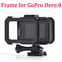 Рамка для GoPro Hero 8 Black защитный чехол для Go Pro HERO8 аксессуары для экшн-камеры чехол 2024 - купить недорого