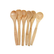 Conjunto de utensílios de madeira de bambu, 6 peças, utensílios de cozinha, ferramentas para cozinhar, espátula, colher, misturar, novo 2024 - compre barato