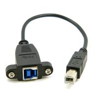 Кабель-удлинитель для передачи данных, USB 3,0, USB 2,0, стандартный B тип «мама» в USB 0,2, USB, тип «папа», 20 см/м 2024 - купить недорого