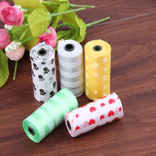 10 Rolls Degradable Pet Dogs Cats Waste Poop Bag With Printing Doggy Bags JS22 2024 - buy cheap