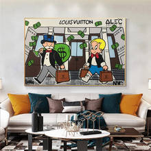 Alec monopolyingly amor é resposta quadros em tela poster na parede impressões imagem cuadros para sala de estar decoração casa 2024 - compre barato