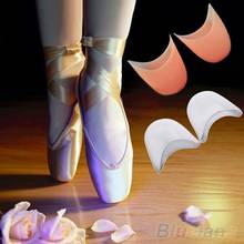 Женские профессиональные мягкие стельки для балерины, силиконовые гелевые стельки для танцев на пальцах ног, стельки для ухода за ногами, боль в передней части стопы 2024 - купить недорого
